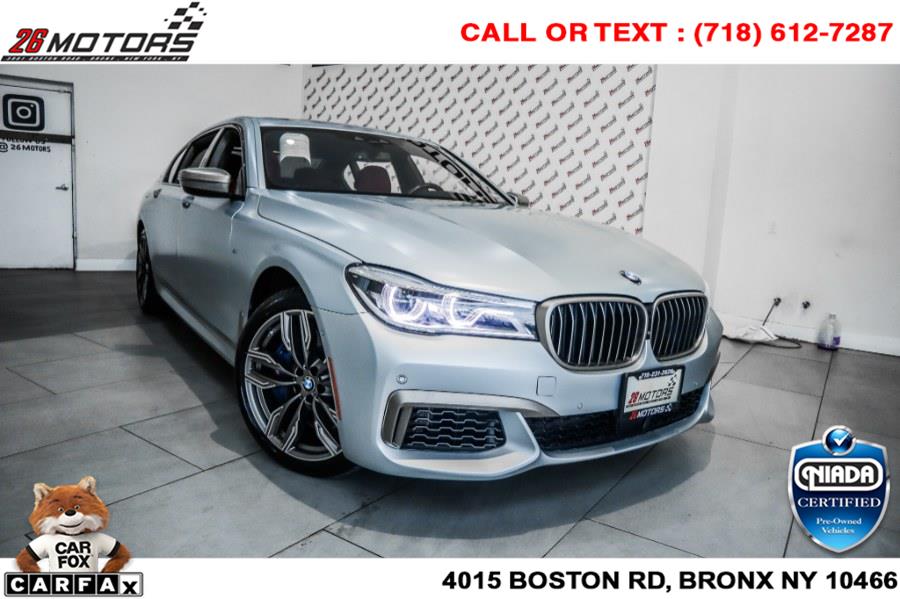 Used BMW 7 Series M760i xDrive Sedan 2018 | 26 Motors Corp. Bronx, New York Used BMW 7 Series M760i xDrive Sedan 2018 | 26 Motors Corp. Bronx, New York