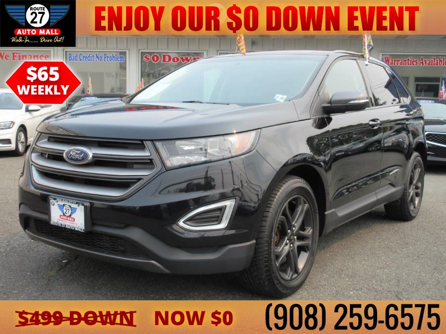 2018 Ford Edge SEL AWD, available for sale in Linden, New Jersey | Route 27 Auto Mall. Linden, New Jersey