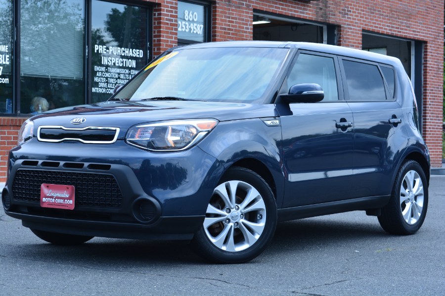 2014 Kia Soul 5dr Wgn Auto +, available for sale in ENFIELD, Connecticut | Longmeadow Motor Cars. ENFIELD, Connecticut