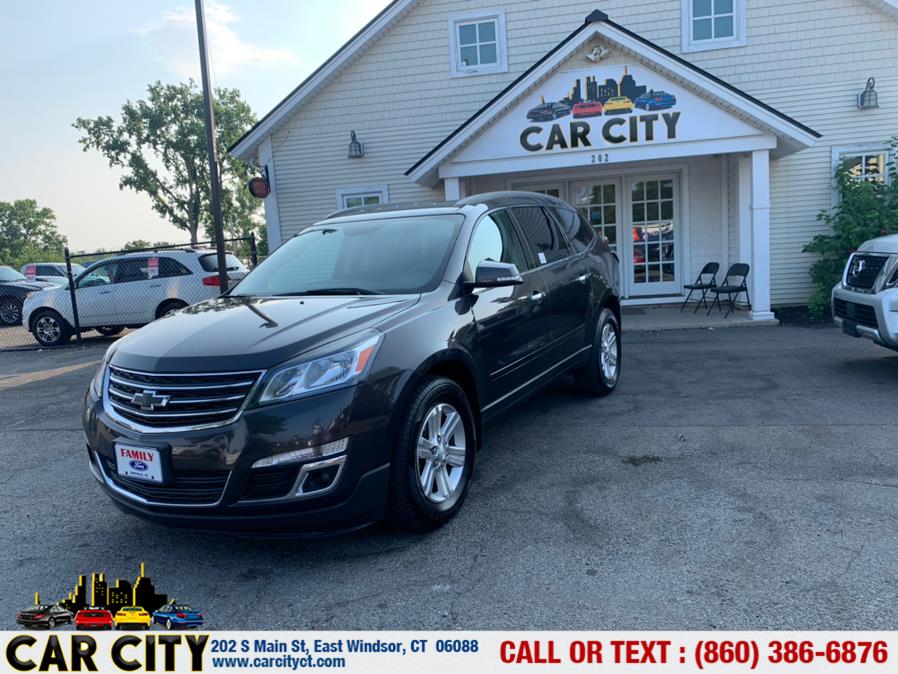 2014 Chevrolet Traverse AWD 4dr LT w/2LT, available for sale in East Windsor, Connecticut | Car City LLC. East Windsor, Connecticut