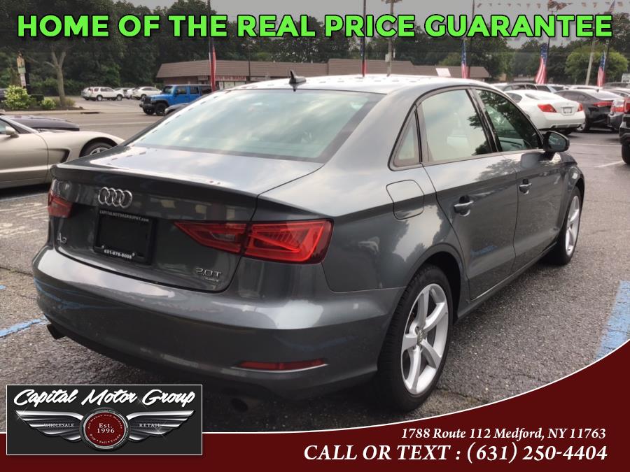 Used Audi A3 4dr Sdn quattro 2.0T Premium 2015 | Capital Motor Group Inc. Medford, New York Used Audi A3 4dr Sdn quattro 2.0T Premium 2015 | Capital Motor Group Inc. Medford, New York