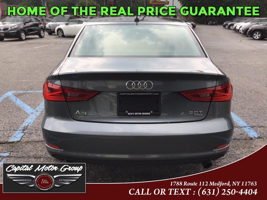 Used Audi A3 4dr Sdn quattro 2.0T Premium 2015 | Capital Motor Group Inc. Medford, New York Used Audi A3 4dr Sdn quattro 2.0T Premium 2015 | Capital Motor Group Inc. Medford, New York