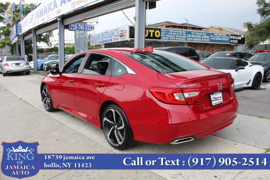 2018 Honda Accord Sedan Sport 1.5T CVT, available for sale in Hollis, New York | King of Jamaica Auto Inc. Hollis, New York 2018 Honda Accord Sedan Sport 1.5T CVT, available for sale in Hollis, New York | King of Jamaica Auto Inc. Hollis, New York