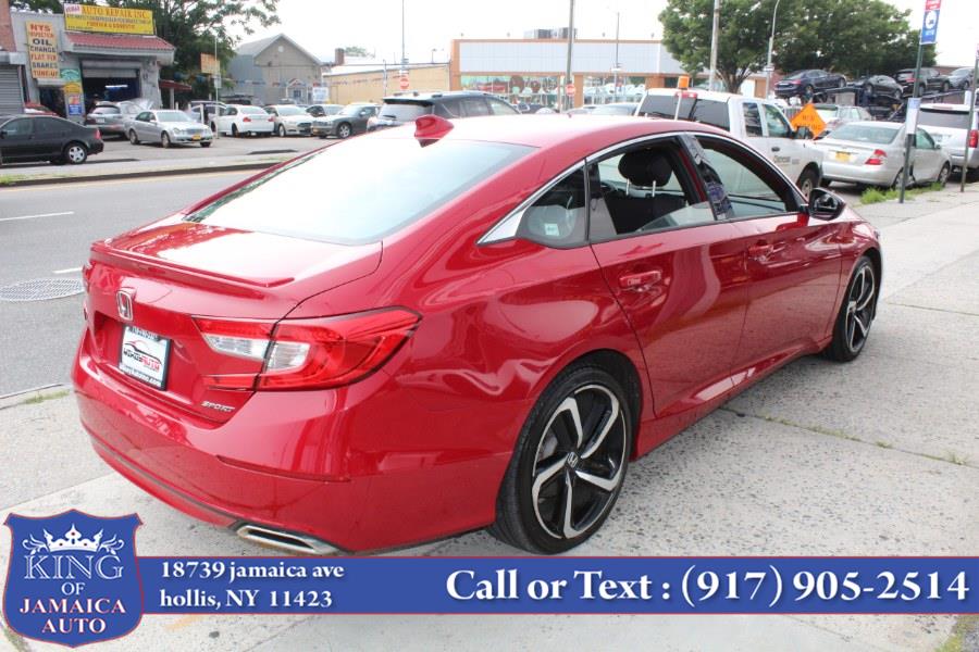 2018 Honda Accord Sedan Sport 1.5T CVT, available for sale in Hollis, New York | King of Jamaica Auto Inc. Hollis, New York 2018 Honda Accord Sedan Sport 1.5T CVT, available for sale in Hollis, New York | King of Jamaica Auto Inc. Hollis, New York