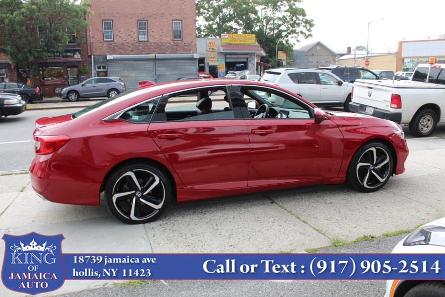 2018 Honda Accord Sedan Sport 1.5T CVT, available for sale in Hollis, New York | King of Jamaica Auto Inc. Hollis, New York 2018 Honda Accord Sedan Sport 1.5T CVT, available for sale in Hollis, New York | King of Jamaica Auto Inc. Hollis, New York