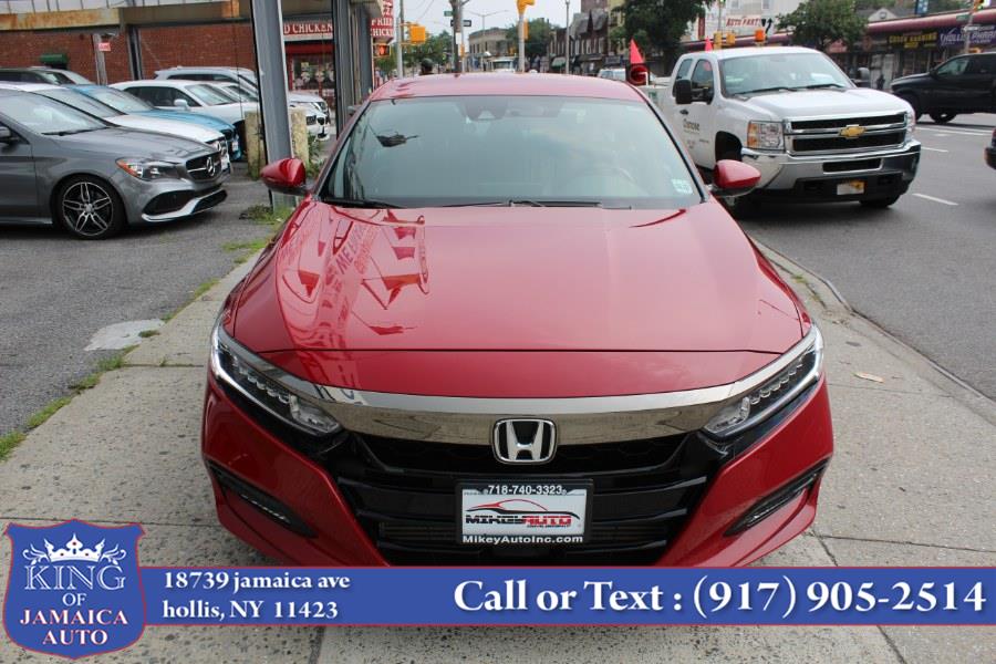 2018 Honda Accord Sedan Sport 1.5T CVT, available for sale in Hollis, New York | King of Jamaica Auto Inc. Hollis, New York 2018 Honda Accord Sedan Sport 1.5T CVT, available for sale in Hollis, New York | King of Jamaica Auto Inc. Hollis, New York