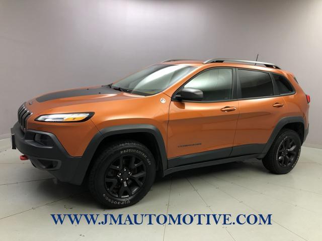 2016 Jeep Cherokee 4WD 4dr Trailhawk, available for sale in Naugatuck, Connecticut | J&M Automotive Sls&Svc LLC. Naugatuck, Connecticut