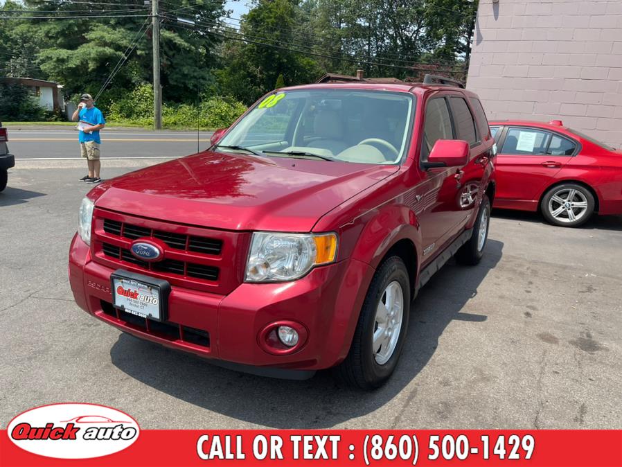 Used Ford Escape 4WD 4dr V6 Auto Limited 2008 | Quick Auto LLC. Bristol, Connecticut Used Ford Escape 4WD 4dr V6 Auto Limited 2008 | Quick Auto LLC. Bristol, Connecticut