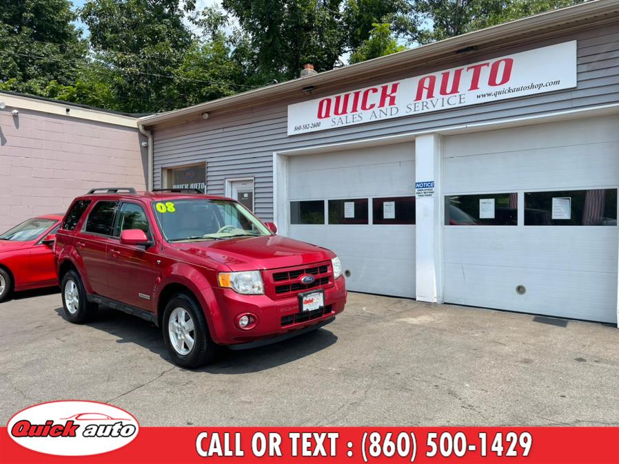 Used Ford Escape 4WD 4dr V6 Auto Limited 2008 | Quick Auto LLC. Bristol, Connecticut Used Ford Escape 4WD 4dr V6 Auto Limited 2008 | Quick Auto LLC. Bristol, Connecticut