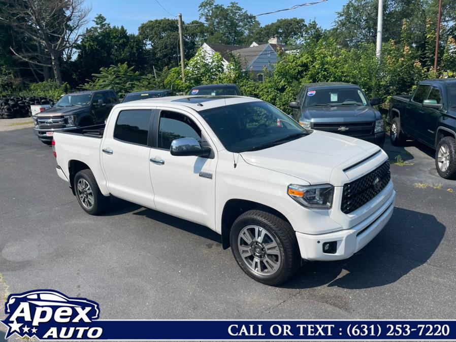 Used Toyota Tundra 4WD Platinum CrewMax 5.5'' Bed 5.7L (Natl) 2018 | Apex Auto. Selden, New York