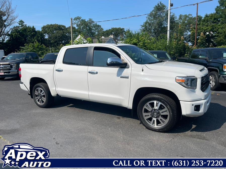 2018 Toyota Tundra 4WD Platinum CrewMax 5.5'' Bed 5.7L (Natl), available for sale in Selden, New York | Apex Auto. Selden, New York 2018 Toyota Tundra 4WD Platinum CrewMax 5.5'' Bed 5.7L (Natl), available for sale in Selden, New York | Apex Auto. Selden, New York