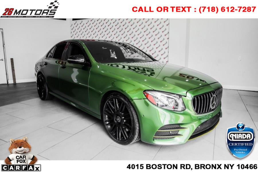 Used Mercedes-Benz E-Class E 300 Sport 4MATIC Sedan 2017 | 26 Motors Corp. Bronx, New York Used Mercedes-Benz E-Class E 300 Sport 4MATIC Sedan 2017 | 26 Motors Corp. Bronx, New York