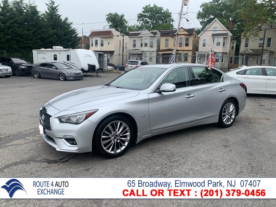 Used INFINITI Q50 3.0t LUXE AWD 2018 | Route 4 Auto Exchange. Elmwood Park, New Jersey Used INFINITI Q50 3.0t LUXE AWD 2018 | Route 4 Auto Exchange. Elmwood Park, New Jersey