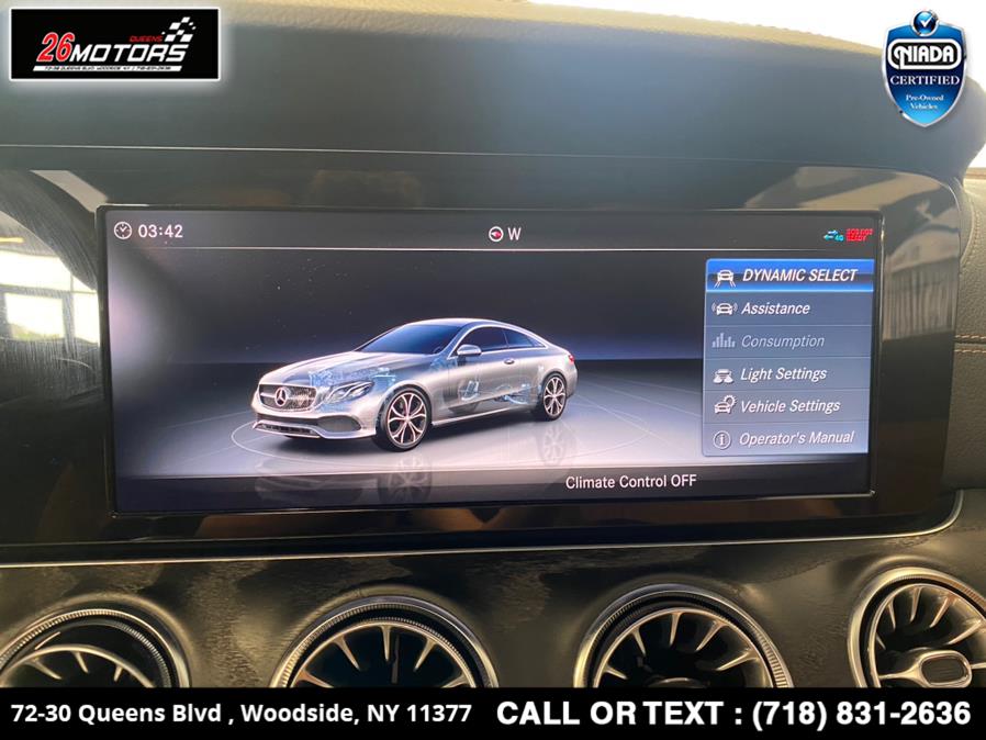 Used Mercedes-Benz E-Class E 400 4MATIC Coupe 2018 | 26 Motors Queens. Woodside, New York Used Mercedes-Benz E-Class E 400 4MATIC Coupe 2018 | 26 Motors Queens. Woodside, New York