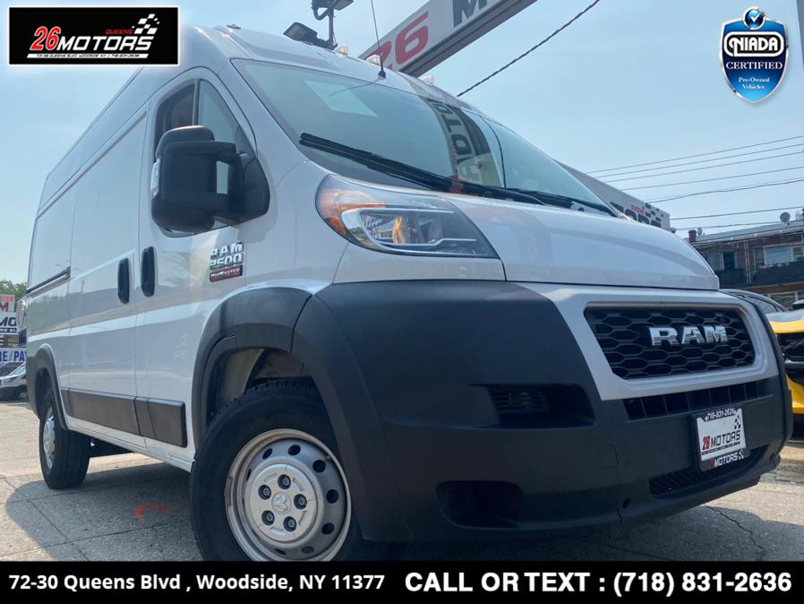 Used Ram ProMaster Cargo Van 2500 High Roof 136" WB 2019 | 26 Motors Queens. Woodside, New York Used Ram ProMaster Cargo Van 2500 High Roof 136" WB 2019 | 26 Motors Queens. Woodside, New York