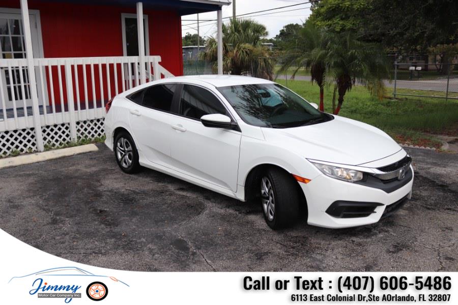 Used Honda Civic Sedan 4dr CVT LX 2016 | Jimmy Motor Car Company Inc. Orlando, Florida Used Honda Civic Sedan 4dr CVT LX 2016 | Jimmy Motor Car Company Inc. Orlando, Florida