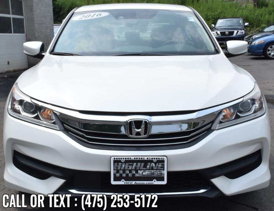 Used Honda Accord Sedan 4dr I4 CVT LX w/Honda Sensing 2016 | Highline Car Connection. Waterbury, Connecticut Used Honda Accord Sedan 4dr I4 CVT LX w/Honda Sensing 2016 | Highline Car Connection. Waterbury, Connecticut