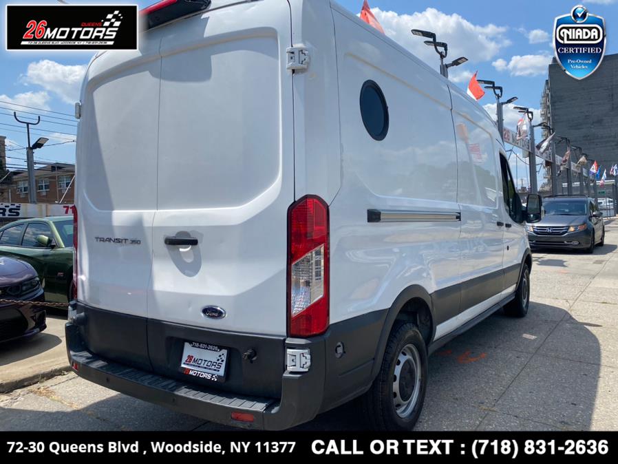 Used Ford Transit Van T-350 148" Med Rf 9500 GVWR Sliding RH Dr 2018 | 26 Motors Queens. Woodside, New York Used Ford Transit Van T-350 148" Med Rf 9500 GVWR Sliding RH Dr 2018 | 26 Motors Queens. Woodside, New York
