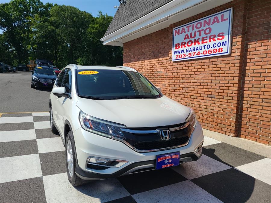 2016 Honda CR-V AWD 5dr EX-L w/Navi, available for sale in Waterbury, Connecticut | National Auto Brokers, Inc.. Waterbury, Connecticut