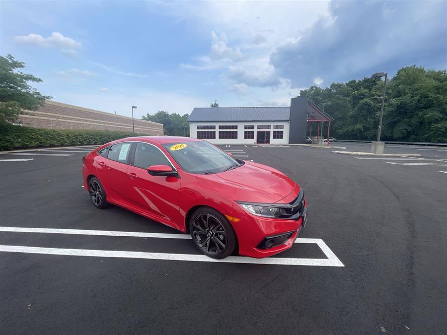 2020 Honda Civic Sedan Sport CVT, available for sale in Stratford, Connecticut | Wiz Leasing Inc. Stratford, Connecticut