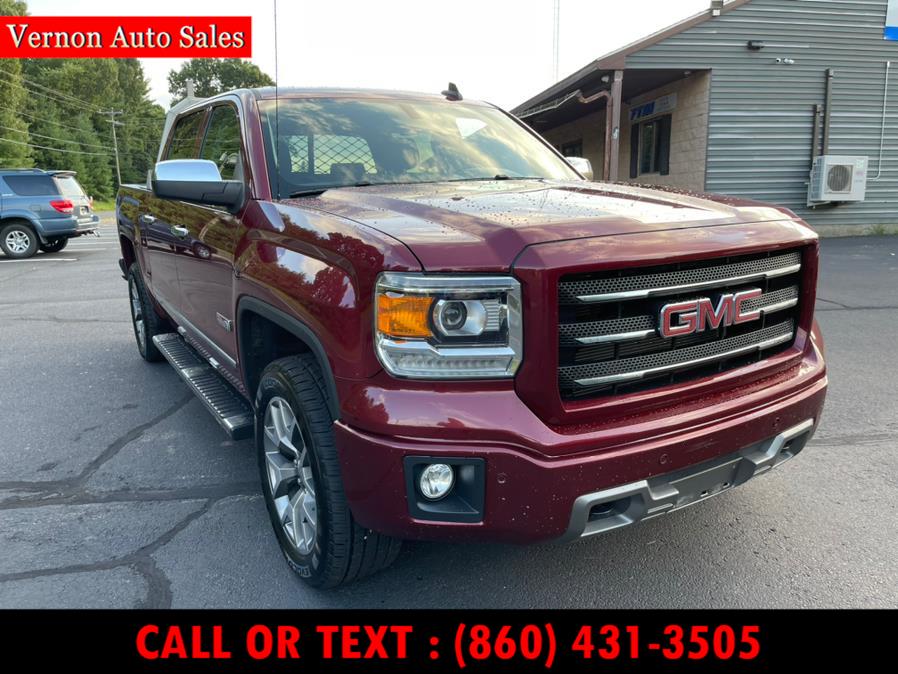 2015 GMC Sierra 1500 4WD Crew Cab 143.5" SLT, available for sale in Manchester, Connecticut | Vernon Auto Sale & Service. Manchester, Connecticut 2015 GMC Sierra 1500 4WD Crew Cab 143.5" SLT, available for sale in Manchester, Connecticut | Vernon Auto Sale & Service. Manchester, Connecticut