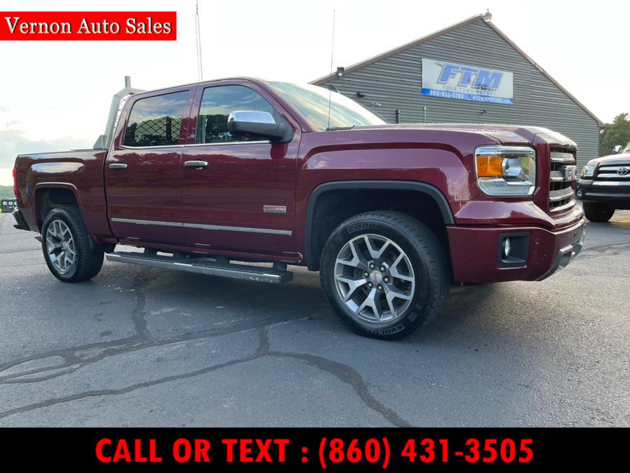2015 GMC Sierra 1500 4WD Crew Cab 143.5" SLT, available for sale in Manchester, Connecticut | Vernon Auto Sale & Service. Manchester, Connecticut 2015 GMC Sierra 1500 4WD Crew Cab 143.5" SLT, available for sale in Manchester, Connecticut | Vernon Auto Sale & Service. Manchester, Connecticut