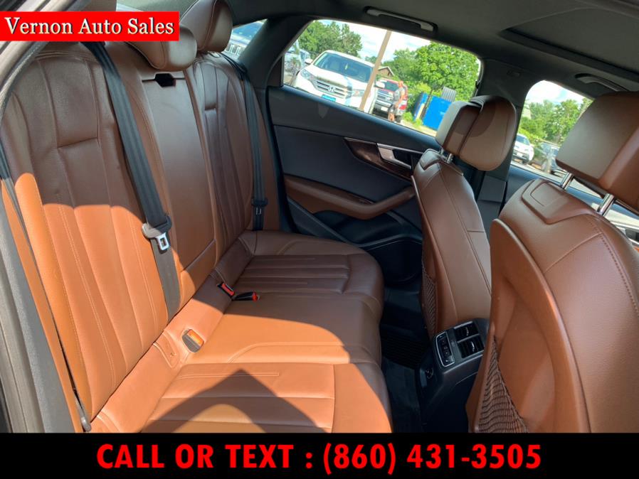 2018 Audi A4 2.0 TFSI Tech Premium Plus S Tronic quattro AWD, available for sale in Manchester, Connecticut | Vernon Auto Sale & Service. Manchester, Connecticut 2018 Audi A4 2.0 TFSI Tech Premium Plus S Tronic quattro AWD, available for sale in Manchester, Connecticut | Vernon Auto Sale & Service. Manchester, Connecticut