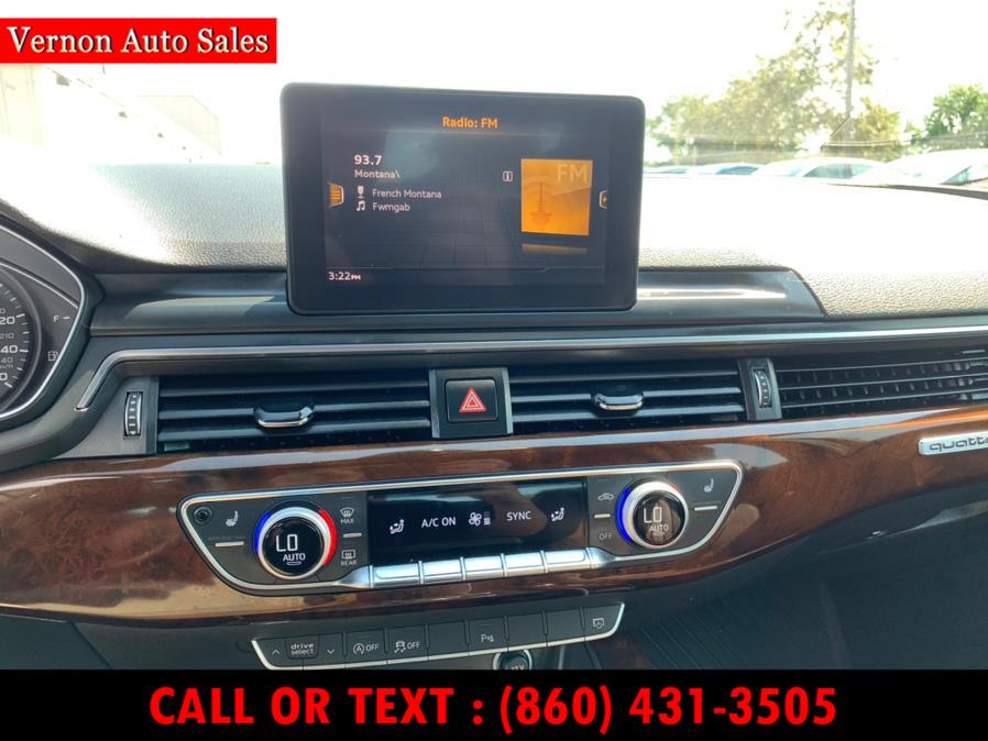 2018 Audi A4 2.0 TFSI Tech Premium Plus S Tronic quattro AWD, available for sale in Manchester, Connecticut | Vernon Auto Sale & Service. Manchester, Connecticut 2018 Audi A4 2.0 TFSI Tech Premium Plus S Tronic quattro AWD, available for sale in Manchester, Connecticut | Vernon Auto Sale & Service. Manchester, Connecticut