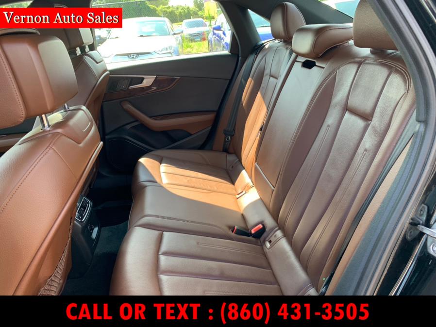 2018 Audi A4 2.0 TFSI Tech Premium Plus S Tronic quattro AWD, available for sale in Manchester, Connecticut | Vernon Auto Sale & Service. Manchester, Connecticut 2018 Audi A4 2.0 TFSI Tech Premium Plus S Tronic quattro AWD, available for sale in Manchester, Connecticut | Vernon Auto Sale & Service. Manchester, Connecticut