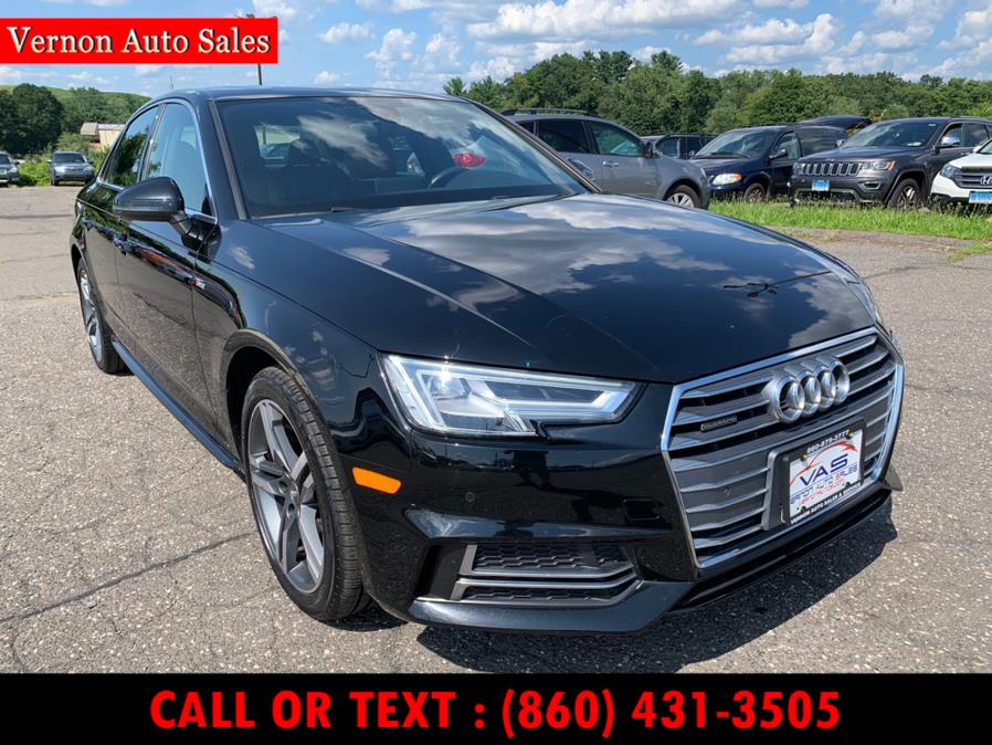 2018 Audi A4 2.0 TFSI Tech Premium Plus S Tronic quattro AWD, available for sale in Manchester, Connecticut | Vernon Auto Sale & Service. Manchester, Connecticut 2018 Audi A4 2.0 TFSI Tech Premium Plus S Tronic quattro AWD, available for sale in Manchester, Connecticut | Vernon Auto Sale & Service. Manchester, Connecticut