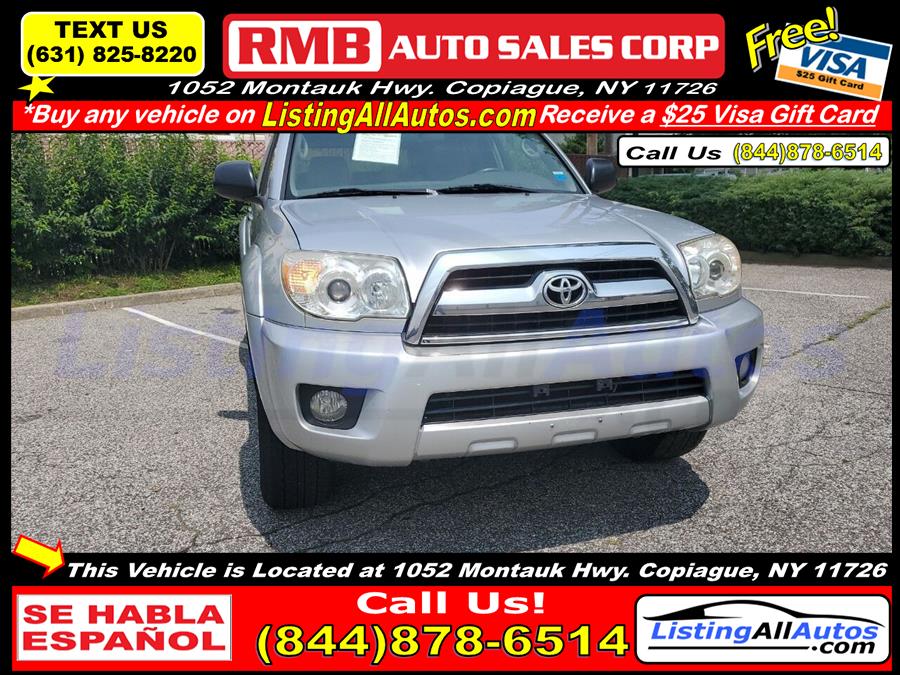 Used Toyota 4runner SR5 4dr SUV 4WD V6 2007 | www.ListingAllAutos.com. Patchogue, New York
