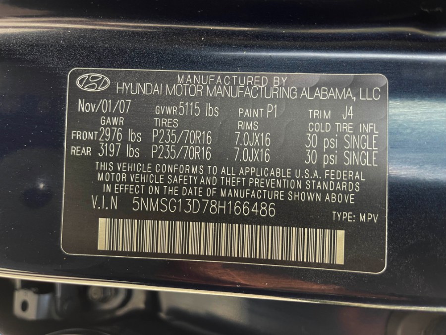Used Hyundai Santa Fe FWD 4dr Auto GLS 2008 | Pacific Green Line. Stanton, California Used Hyundai Santa Fe FWD 4dr Auto GLS 2008 | Pacific Green Line. Stanton, California