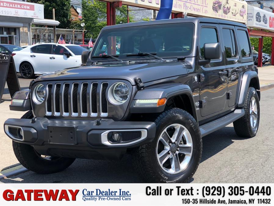 Used Jeep Wrangler Unlimited Sahara 4x4 2018 | Gateway Car Dealer Inc. Jamaica, New York