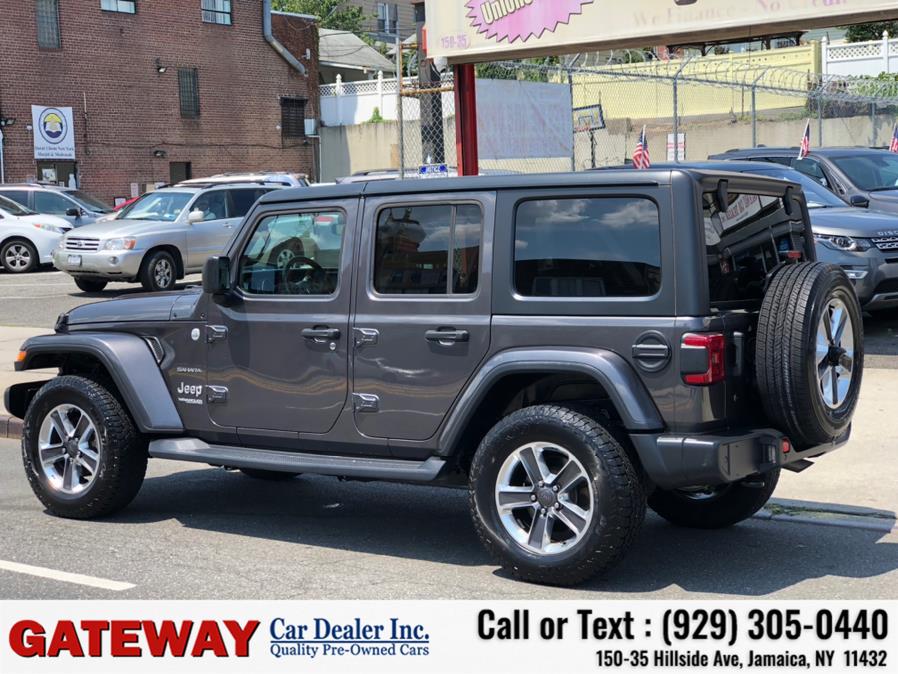 2018 Jeep Wrangler Unlimited Sahara 4x4, available for sale in Jamaica, New York | Gateway Car Dealer Inc. Jamaica, New York 2018 Jeep Wrangler Unlimited Sahara 4x4, available for sale in Jamaica, New York | Gateway Car Dealer Inc. Jamaica, New York