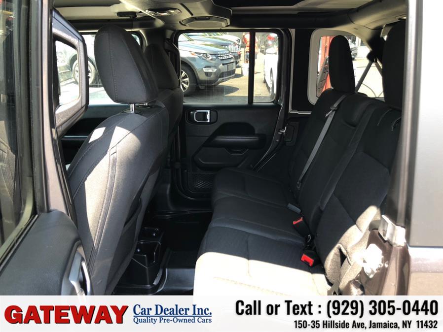 2018 Jeep Wrangler Unlimited Sahara 4x4, available for sale in Jamaica, New York | Gateway Car Dealer Inc. Jamaica, New York 2018 Jeep Wrangler Unlimited Sahara 4x4, available for sale in Jamaica, New York | Gateway Car Dealer Inc. Jamaica, New York
