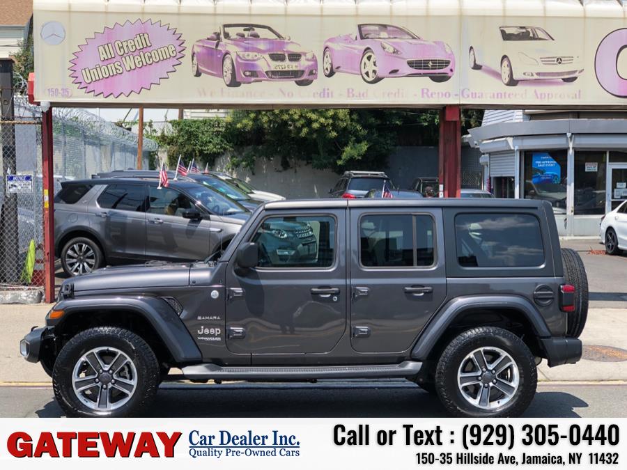 2018 Jeep Wrangler Unlimited Sahara 4x4, available for sale in Jamaica, New York | Gateway Car Dealer Inc. Jamaica, New York 2018 Jeep Wrangler Unlimited Sahara 4x4, available for sale in Jamaica, New York | Gateway Car Dealer Inc. Jamaica, New York