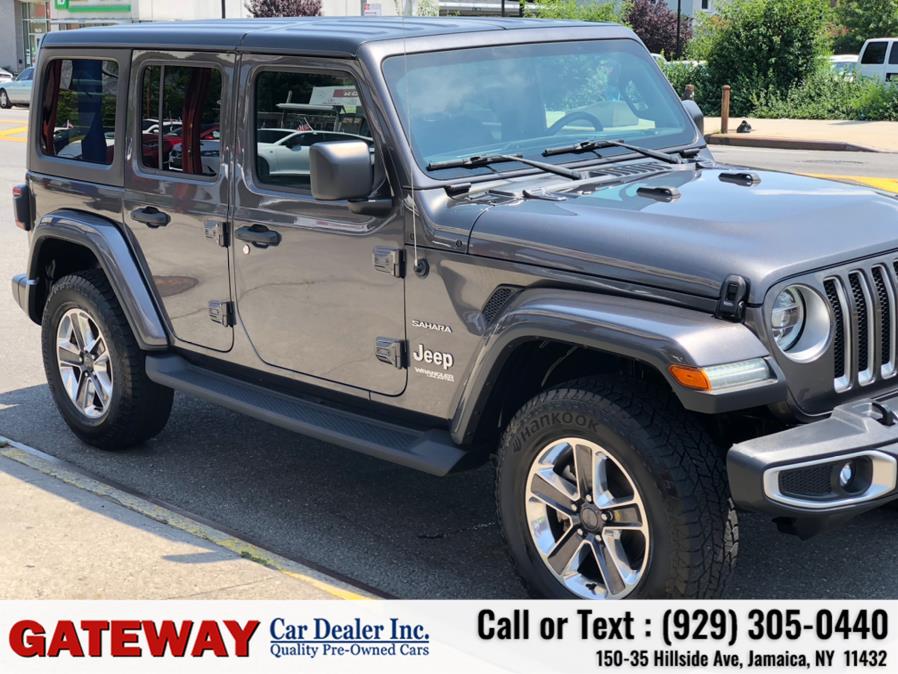 2018 Jeep Wrangler Unlimited Sahara 4x4, available for sale in Jamaica, New York | Gateway Car Dealer Inc. Jamaica, New York 2018 Jeep Wrangler Unlimited Sahara 4x4, available for sale in Jamaica, New York | Gateway Car Dealer Inc. Jamaica, New York