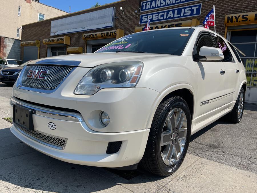 Used GMC Acadia AWD 4dr Denali 2012 | New York Motors Group Solutions LLC. Bronx, New York Used GMC Acadia AWD 4dr Denali 2012 | New York Motors Group Solutions LLC. Bronx, New York