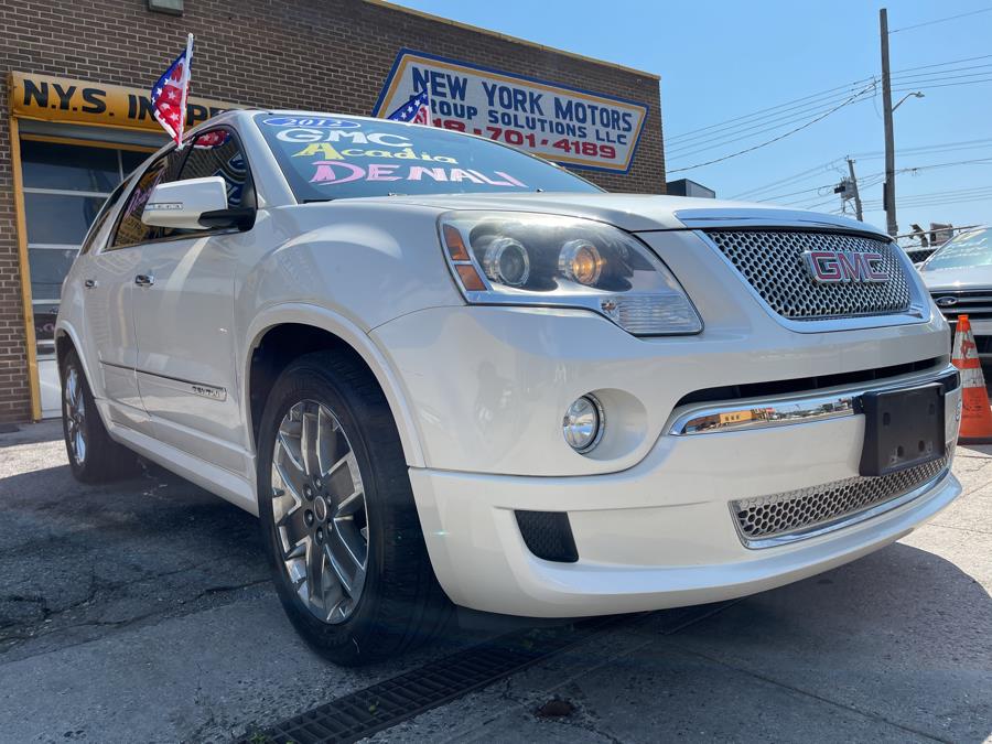 Used GMC Acadia AWD 4dr Denali 2012 | New York Motors Group Solutions LLC. Bronx, New York Used GMC Acadia AWD 4dr Denali 2012 | New York Motors Group Solutions LLC. Bronx, New York