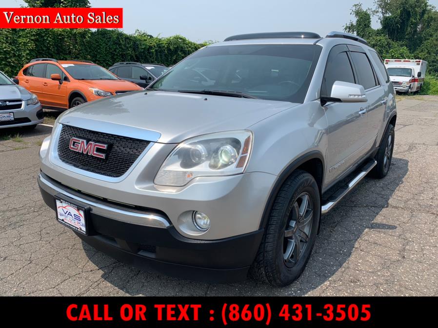 2008 GMC Acadia AWD 4dr SLT2, available for sale in Manchester, Connecticut | Vernon Auto Sale & Service. Manchester, Connecticut
