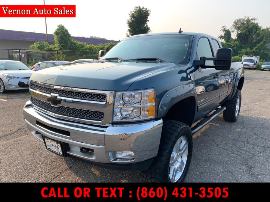 2013 Chevrolet Silverado 1500 4WD Ext Cab 143.5" LT, available for sale in Manchester, Connecticut | Vernon Auto Sale & Service. Manchester, Connecticut