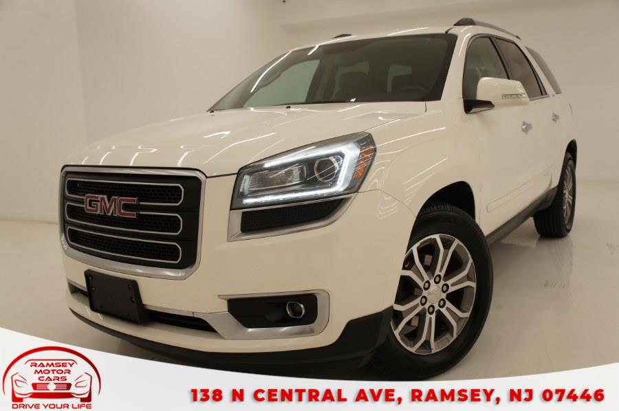 2013 GMC Acadia AWD 4dr SLT w/SLT-1, available for sale in Ramsey, New Jersey | Ramsey Motor Cars Inc. Ramsey, New Jersey