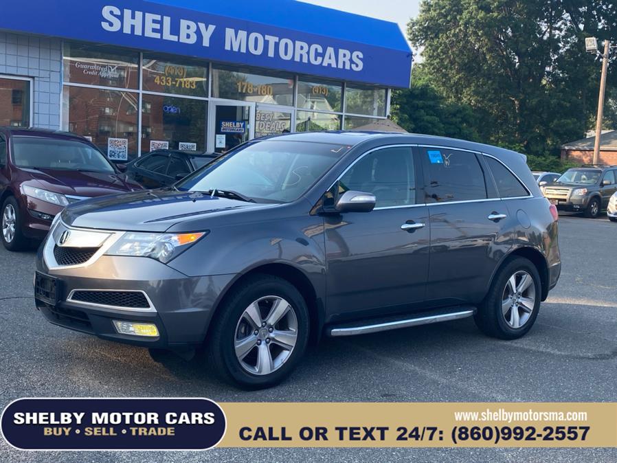 2012 Acura MDX AWD 4dr Tech Pkg, available for sale in Springfield, Massachusetts | Shelby Motor Cars. Springfield, Massachusetts