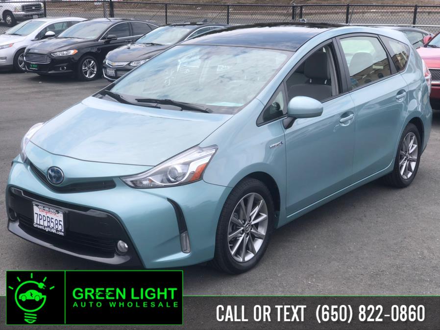 Used Toyota Prius V Five Advanced Tech Pkg 2016 | Green Light Auto Wholesale. Daly City, California Used Toyota Prius V Five Advanced Tech Pkg 2016 | Green Light Auto Wholesale. Daly City, California
