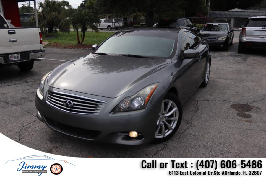 2013 INFINITI G37 Coupe 2dr Journey RWD, available for sale in Orlando, Florida | Jimmy Motor Car Company Inc. Orlando, Florida