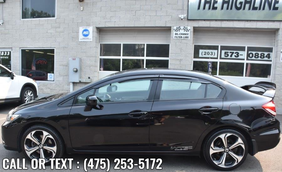 Used Honda Civic Sedan 4dr Man Si 2014 | Highline Car Connection. Waterbury, Connecticut Used Honda Civic Sedan 4dr Man Si 2014 | Highline Car Connection. Waterbury, Connecticut