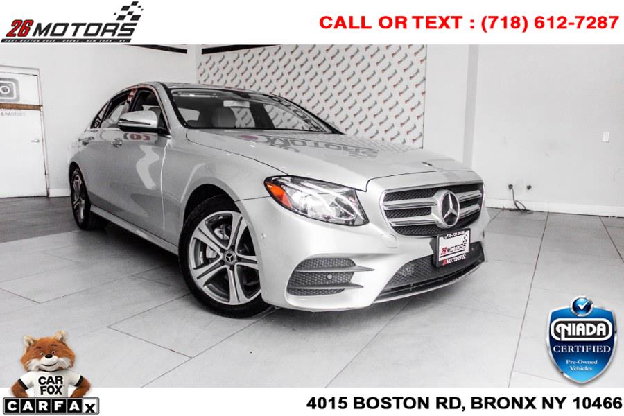 Used Mercedes-Benz E-Class E 300 4MATIC Sedan 2018 | 26 Motors Corp. Bronx, New York Used Mercedes-Benz E-Class E 300 4MATIC Sedan 2018 | 26 Motors Corp. Bronx, New York