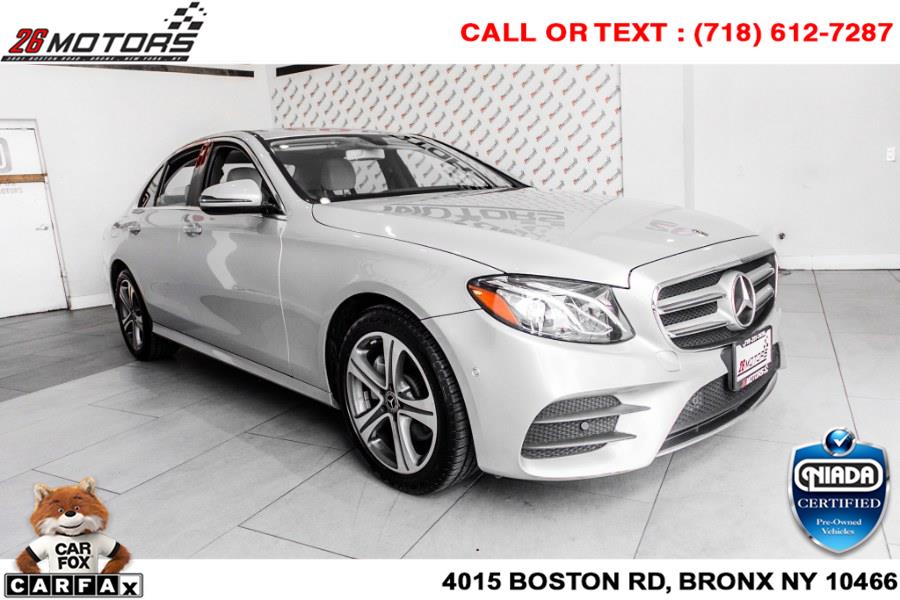 Used Mercedes-Benz E-Class E 300 4MATIC Sedan 2018 | 26 Motors Corp. Bronx, New York Used Mercedes-Benz E-Class E 300 4MATIC Sedan 2018 | 26 Motors Corp. Bronx, New York
