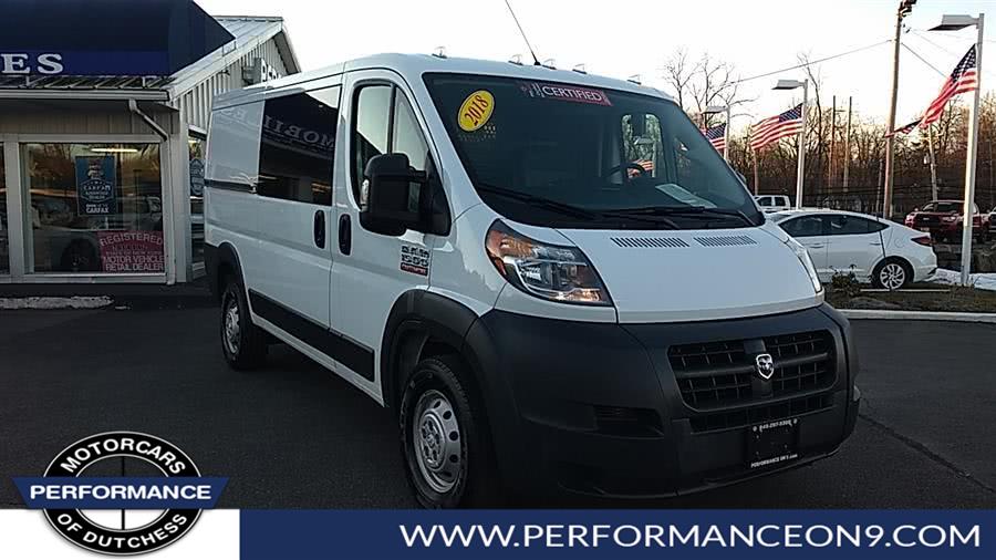 2018 Ram ProMaster Cargo Van 1500 Low Roof 136" WB, available for sale in Wappingers Falls, New York | Performance Motor Cars. Wappingers Falls, New York