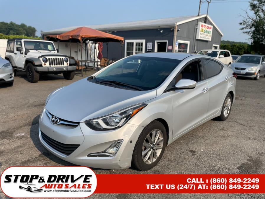 2015 Hyundai Elantra 4dr Sdn Auto SE (Alabama Plant), available for sale in East Windsor, Connecticut | Stop & Drive Auto Sales. East Windsor, Connecticut